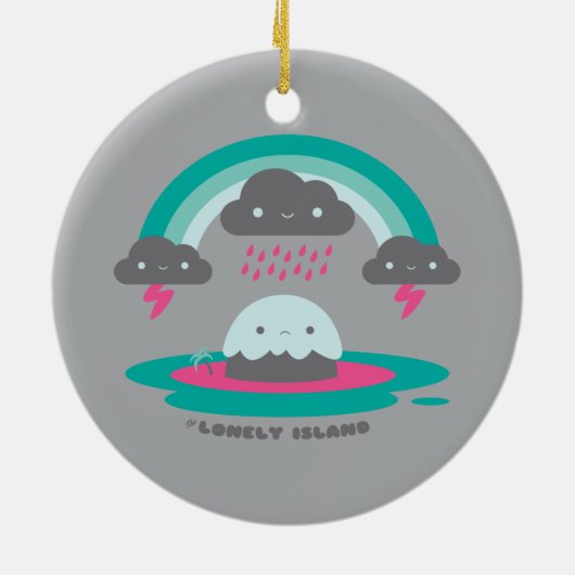 悲しい島2 セラミックオーナメント (裏面)