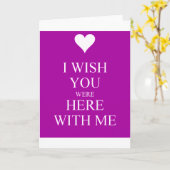 悲しい引用文と一緒に恋しく思いたい カード (黄色い花)