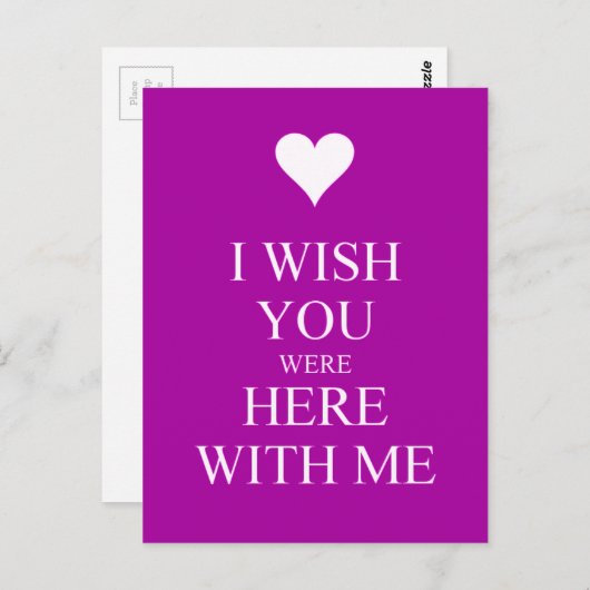 悲しい引用文と一緒に恋しく思いたい ポストカード (正面/裏面)