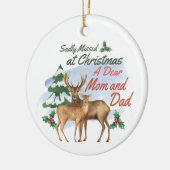 悲しい恋しく思とクリスマス水彩芸術記念館 セラミックオーナメント (左)