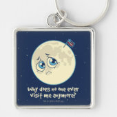 悲しい月 キーホルダー (正面)