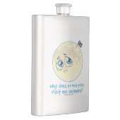 悲しい月 フラスク (右)