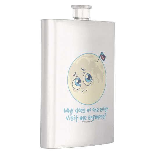 悲しい月 フラスク (右)