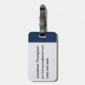 悲しい月 ラゲッジタグ (裏面縦)