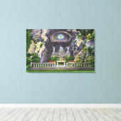 悲しい母の聖域の洞窟ビュー キャンバスプリント (インサイチュ (ウッドフロア))