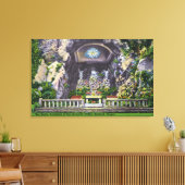 悲しい母の聖域の洞窟ビュー キャンバスプリント (インサイチュ (リビング))