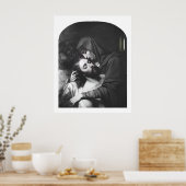 悲しい母ヴァージンマリア・カトリックのポスター ポスター (キッチン)