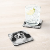 悲しい犬 コースター (右側)