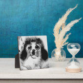 悲しい犬 フォトプラーク (インサイチュ)