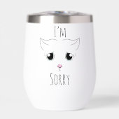 悲しい猫顔：ごめんなさい (正面)