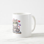 悲しい猫、おやつを忘れないで コーヒーマグカップ (正面右)