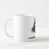 悲しい猫 コーヒーマグカップ (左)