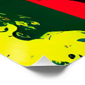 悲しい男性ブラックキングメラニンブラブラザー ポスター (コーナー)