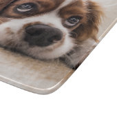 悲しい目のコッカースパニエル犬犬 カッティングボード (角)