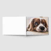 悲しい目のコッカースパニエル犬犬 ゲストブック (全面)