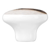 悲しい目のコッカースパニエル犬犬 セラミックノブ (側面)