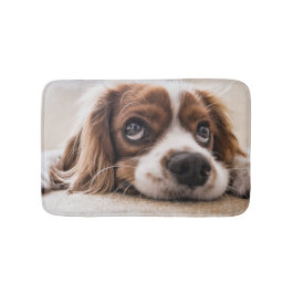 悲しい目のコッカースパニエル犬犬 バスマット