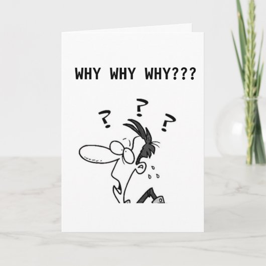 悲しい私は"移動遠くに"と恋しく思もす! カード (正面)