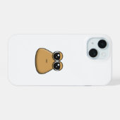 悲しい赤ちゃんぷー iPhoneケース iPhone 15ケース (裏面横)