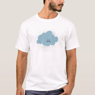 悲しい雨雲 Tシャツ