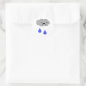 悲しい雲 ラウンドシール (バッグ)