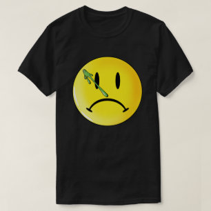悲しい顔絵文字とBooger Tシャツ