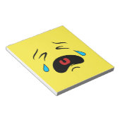 悲しい顔絵文字 ノートパッド (アングル)