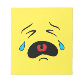 悲しい顔絵文字 ノートパッド