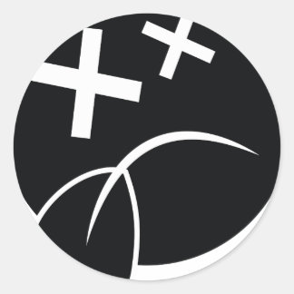 悲しい顔 ラウンドシール