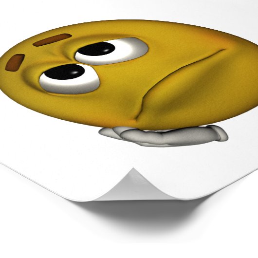 悲しい ポスター (角)