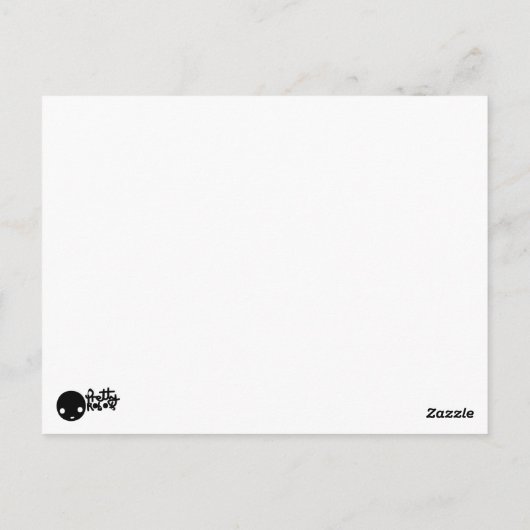 悲しい ポストカード (裏面)