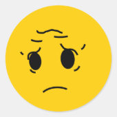 悲しい ラウンドシール (正面)