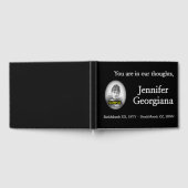 悲しい、尊敬すべき悔やみや弔慰ゲストブック ゲストブック (全面)