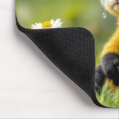 悲しい（昆虫）マルハナバチと涙 マウスパッド (コーナー)