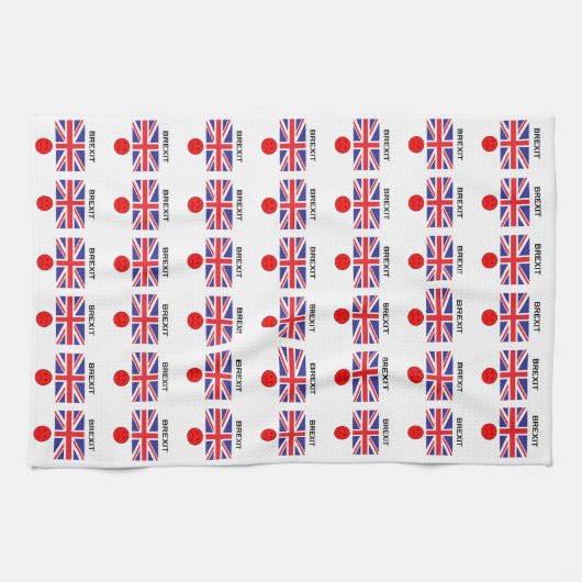 悲しいBrexit -そう キッチンタオル (横)