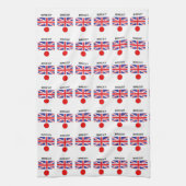 悲しいBrexit -そう キッチンタオル (縦)