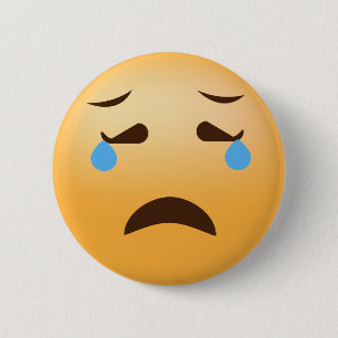悲しいEmoji 缶バッジ