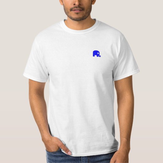 悲しいG.O.P. -ロン・ポールのワイシャツ Tシャツ (正面)
