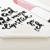 悲しかったらより多くの口紅を加え、攻撃行って下さい シェルパブランケット (3/4)