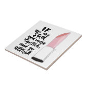 悲しかったらより多くの口紅を加え、攻撃行って下さい タイル (側面)