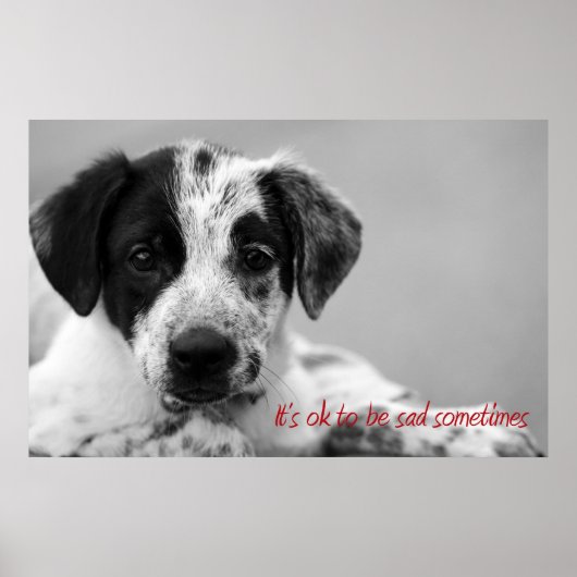 悲しくても良い ポスター (正面)