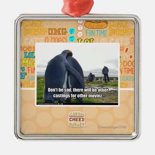 悲しくないがあないで下さい メタルオーナメント (正面)