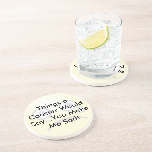 悲しくなる コースター (側面)