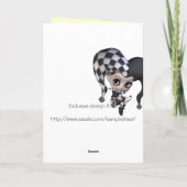 悲しく小さいこっけい者 カード (裏面)