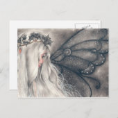悲しさゴシック様式の妖精のはがき ポストカード (正面/裏面)