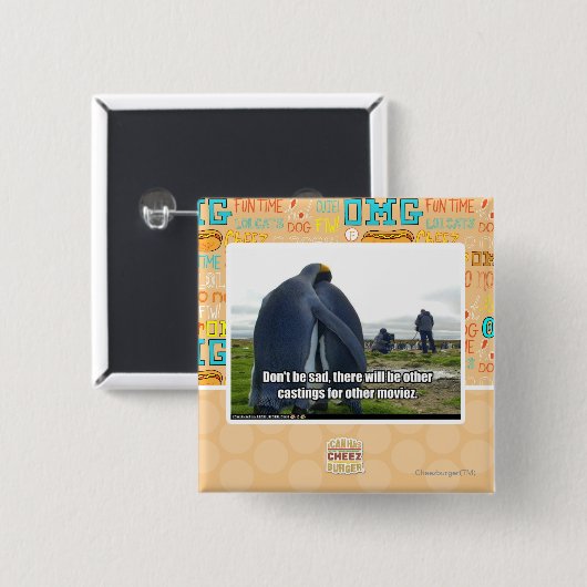 悲しまない 缶バッジ (正面&裏面)