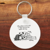 悲しみが私の世界を覆う時 キーホルダー (正面)