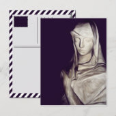 悲しみに包まれて ポストカード (正面/裏面)