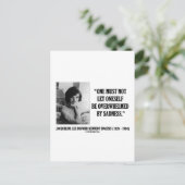 悲しみに圧倒されないジャクリーン・ケネディ ポストカード (スタンド正面)