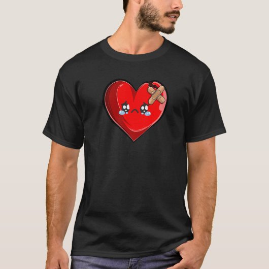 悲しみに満ちた恋の別れ Tシャツ (正面)